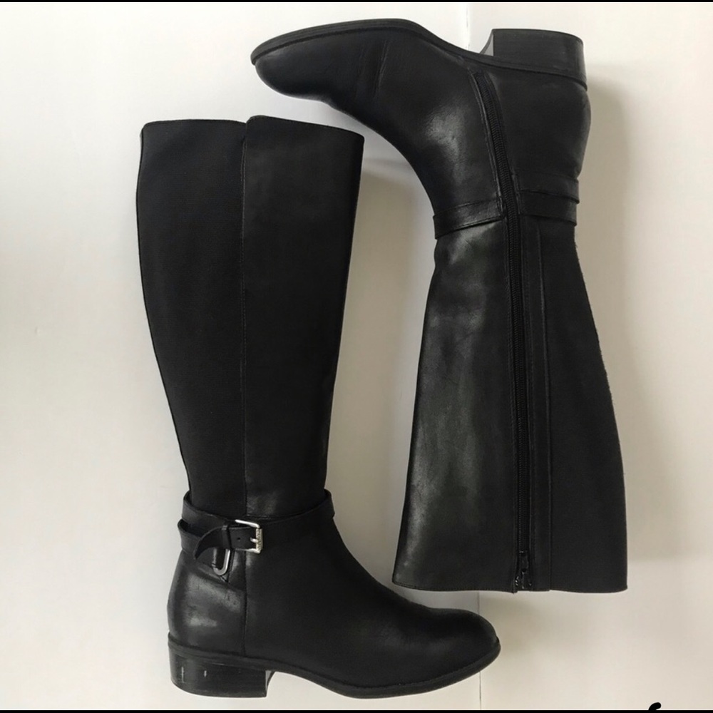 Ralph Lauren Meranda Black riding boots